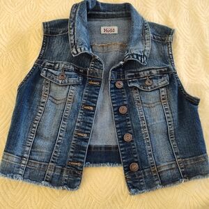 Mudd Classic Blue Denim Vest